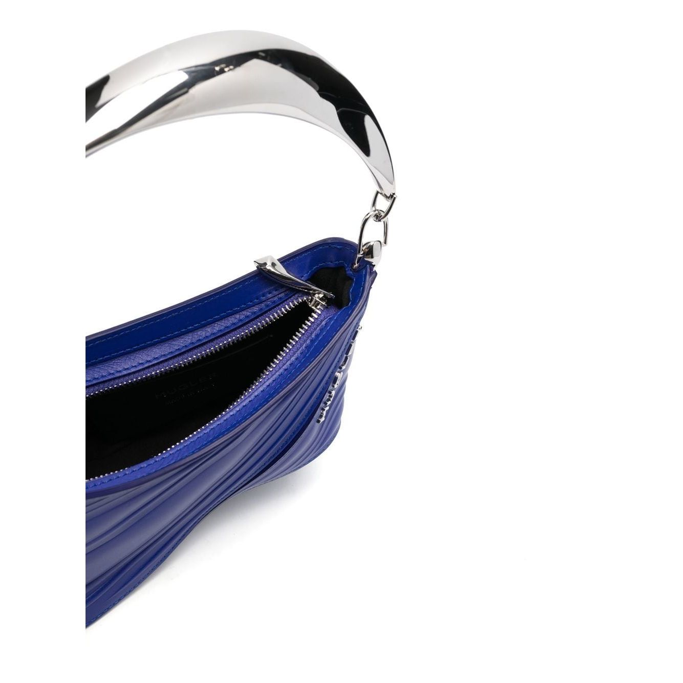 Mugler small Spiral Curve 01 embossed tote bag