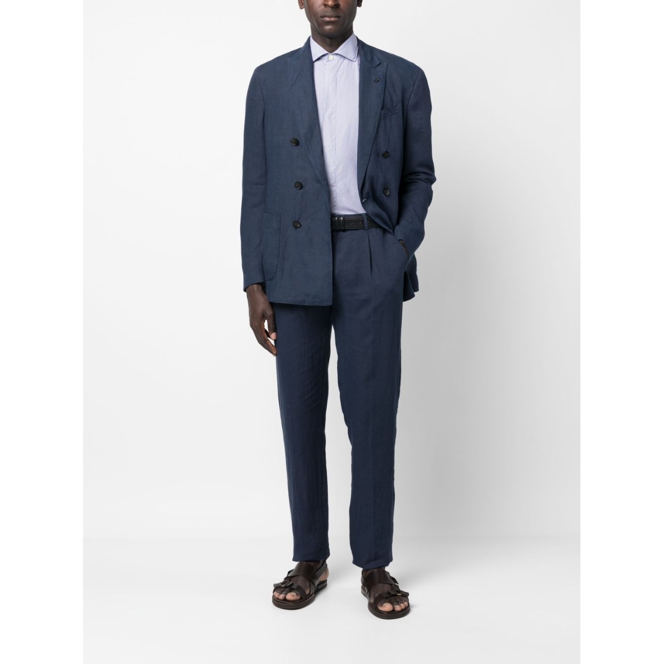 FINAMORE 1925 NAPOLI Shirts Blue