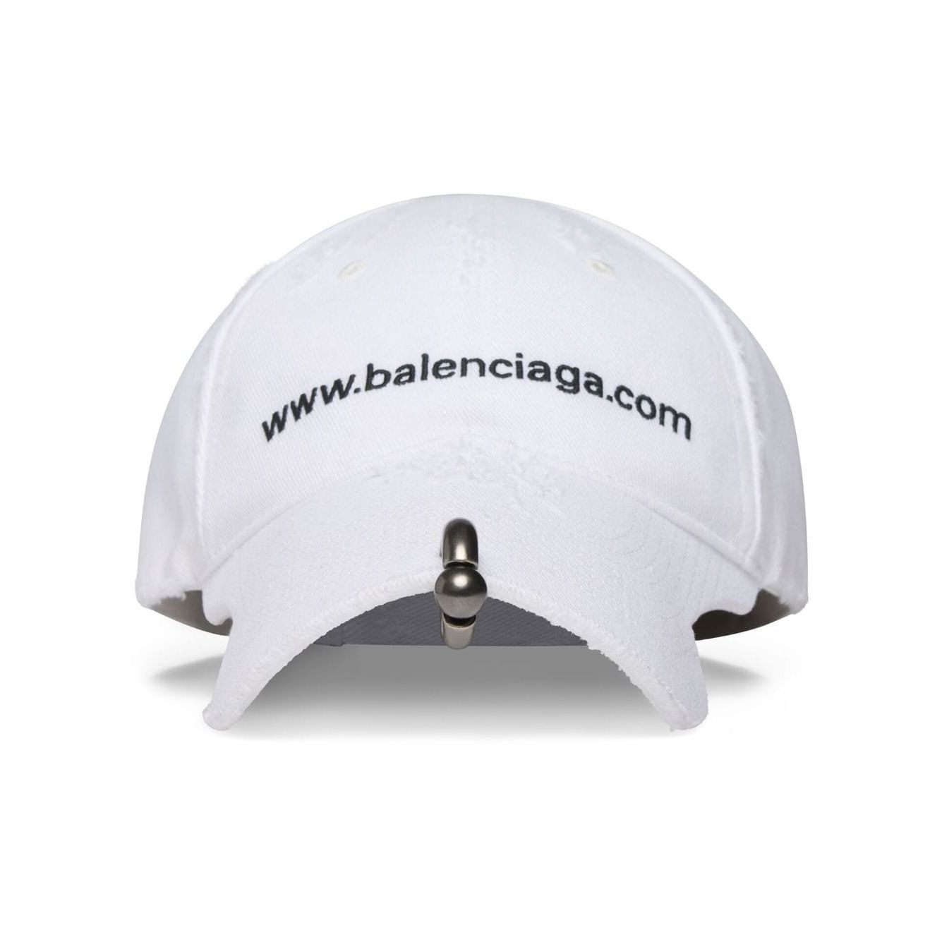 Balenciaga Embroidered-logo Six-panel Cap Scarves Hats & Gloves
