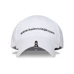 Balenciaga Embroidered-logo Six-panel Cap Scarves Hats & Gloves