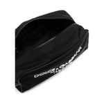 Dolce & Gabbana Nylon toiletry bag with rubberized logo Small Leather Goods