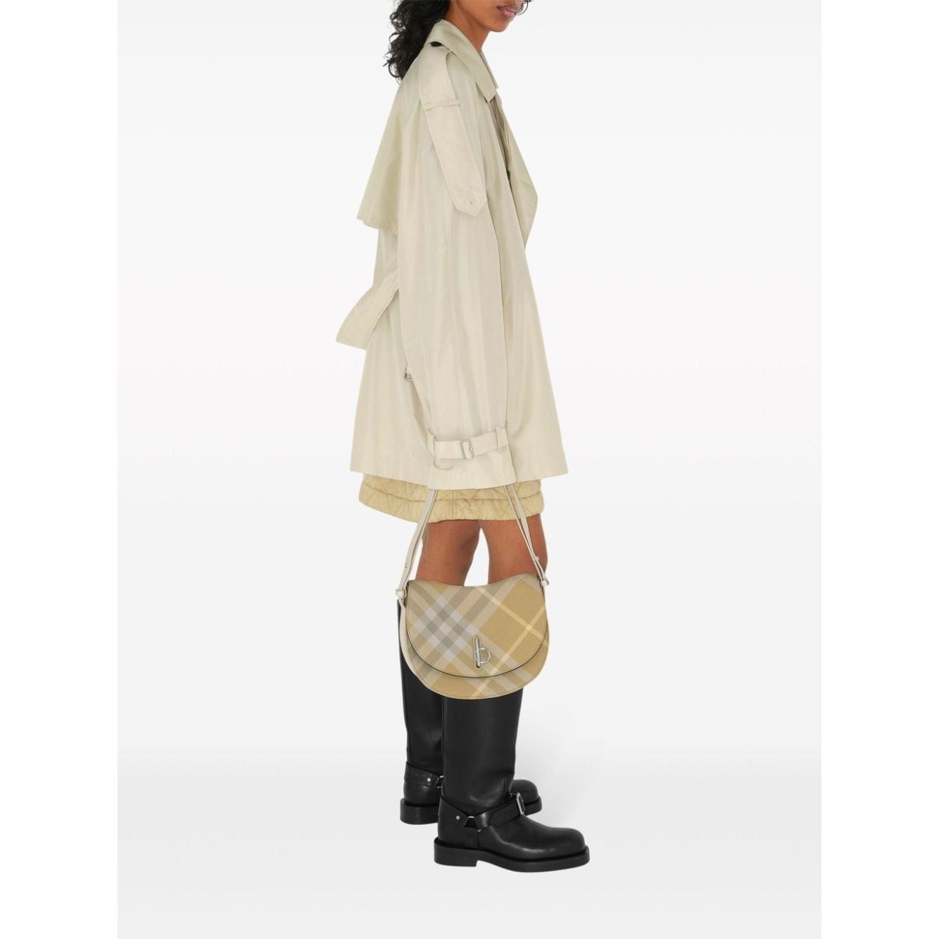 Burberry Short silk trench coat 8083853B8620