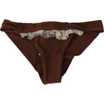 PINK MEMORIES Brown Lace Beachwear Two Piece Bikini Swimsuit BIK711-42