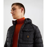 Refrigiwear Sleek Hooded Down Jacket with Pockets