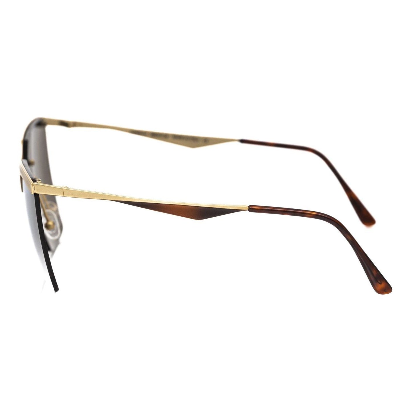 Frankie Morello Gold Metallic Fibre Women's Sunglasses