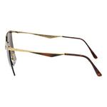 Frankie Morello Gold Metallic Fibre Women's Sunglasses