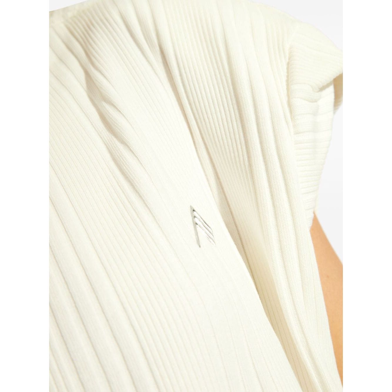 The Attico T-shirts and Polos White Topwear