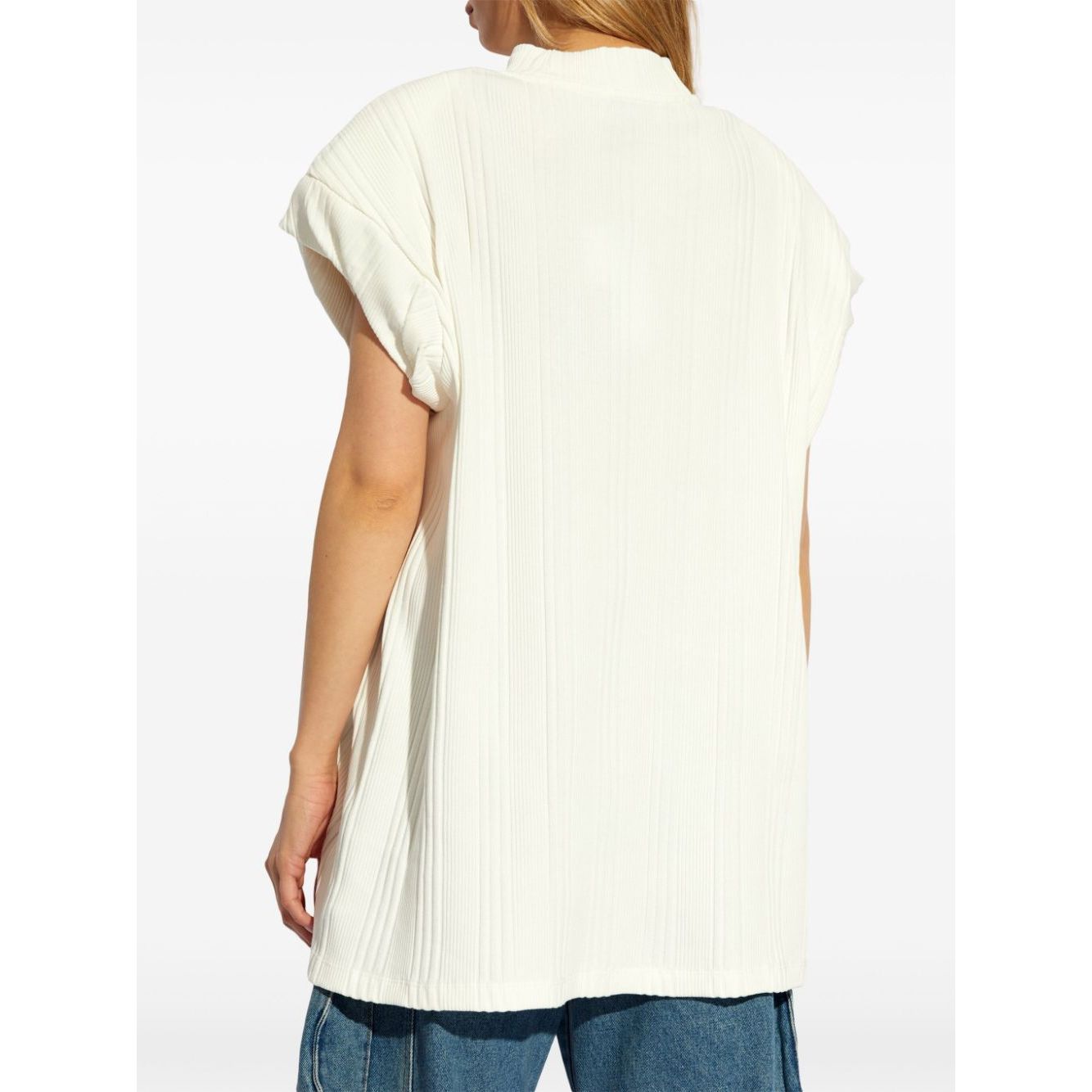 The Attico T-shirts and Polos White Topwear