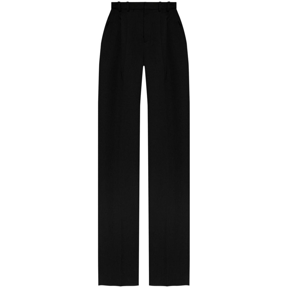 Saint Laurent grain de poudre wool trousers 796875Y7E631000