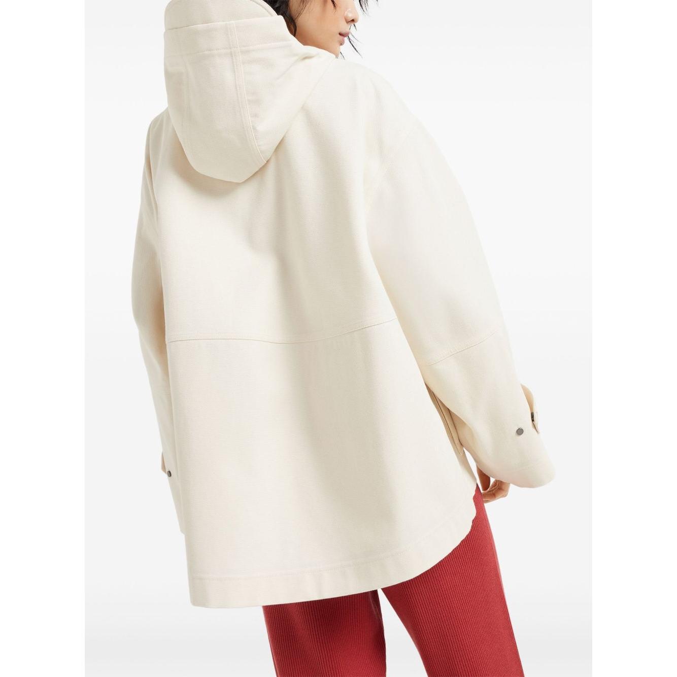 Brunello Cucinelli Coats White Jackets