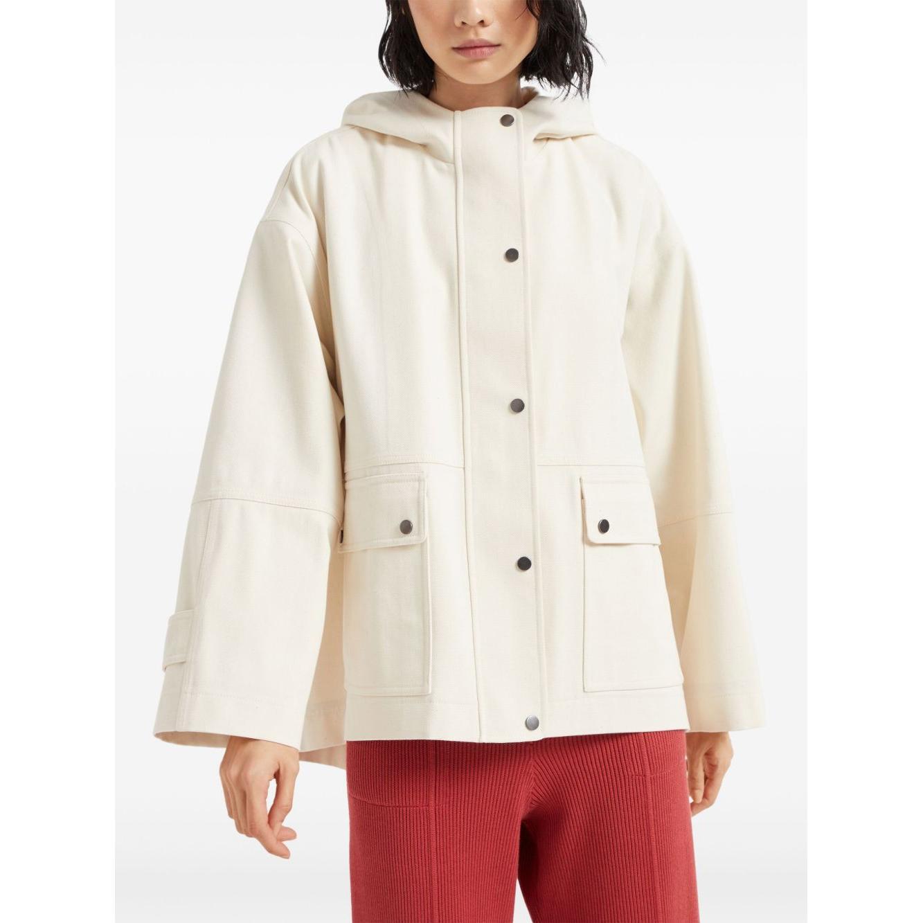 Brunello Cucinelli Coats White Jackets