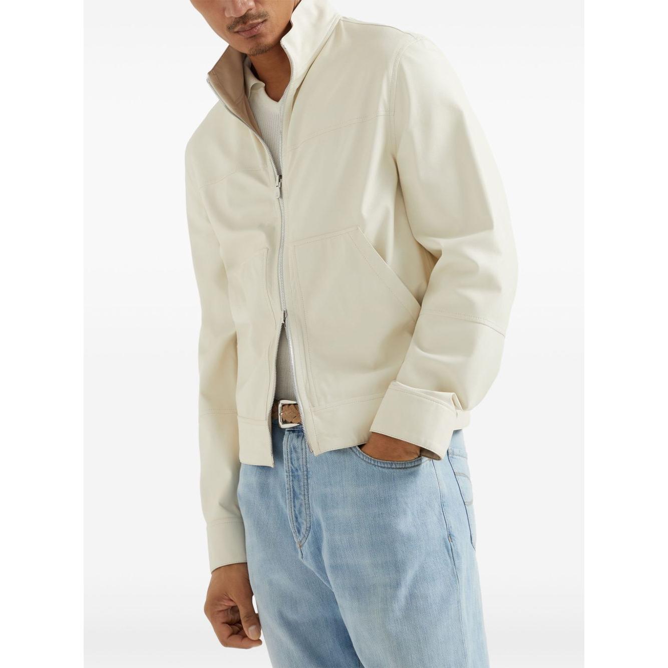 Brunello Cucinelli Jackets Cream Jackets