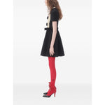 Valentino crepe couture short dress with bows Dresses