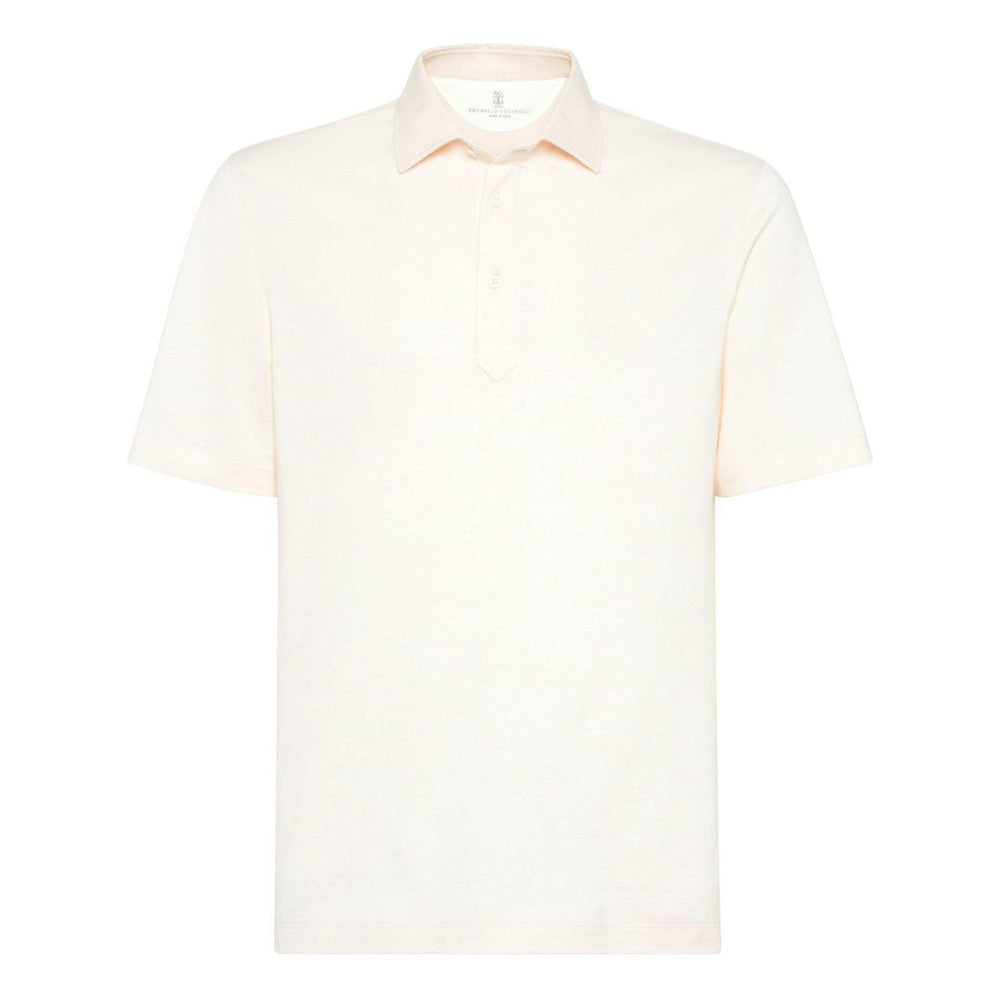 Brunello Cucinelli T-shirts and Polos Orange Topwear