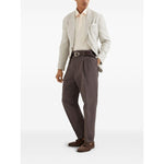 Brunello Cucinelli T-shirts and Polos Orange Topwear