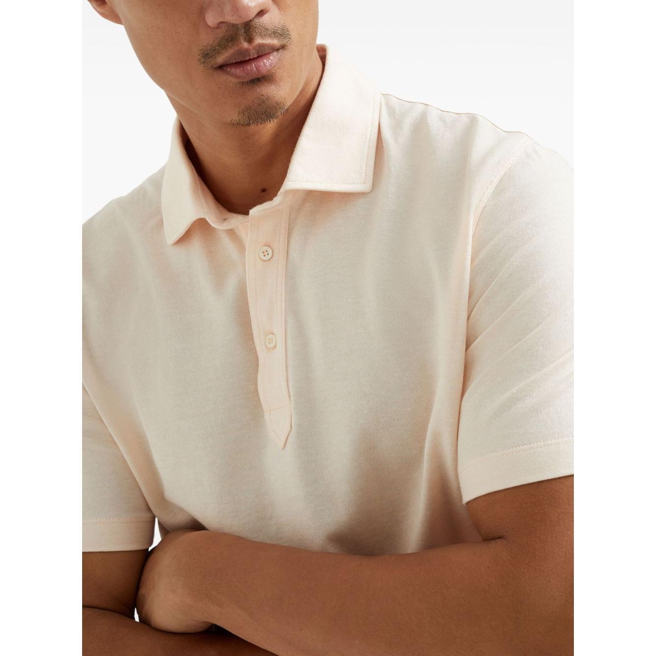 Brunello Cucinelli T-shirts and Polos Orange Topwear