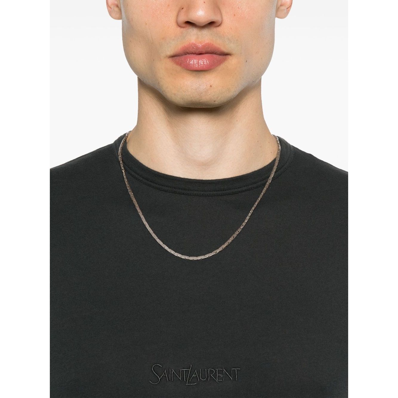 Saint Laurent T-shirt with logo Topwear