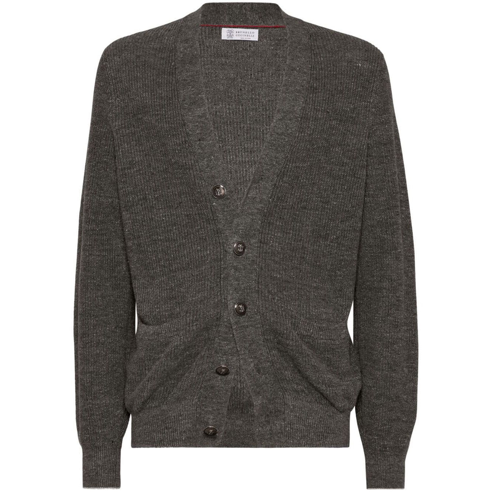 Brunello Cucinelli Sweaters Grey Topwear