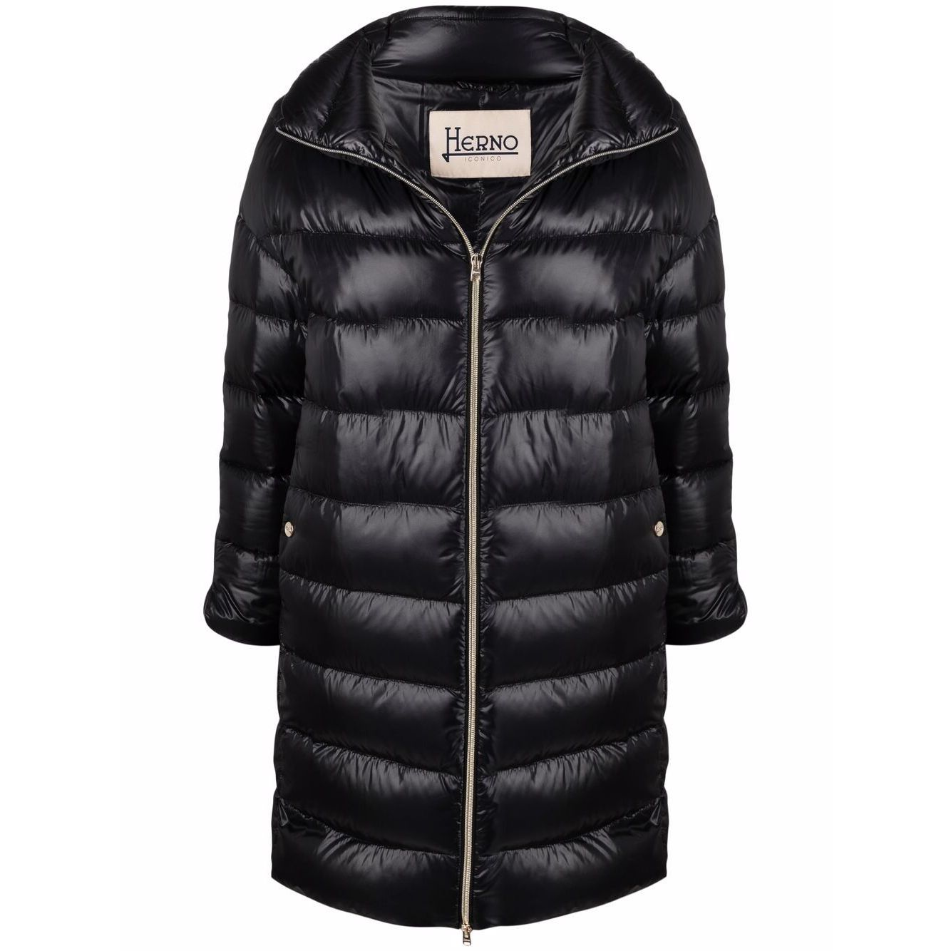 Herno Coats Black Jackets