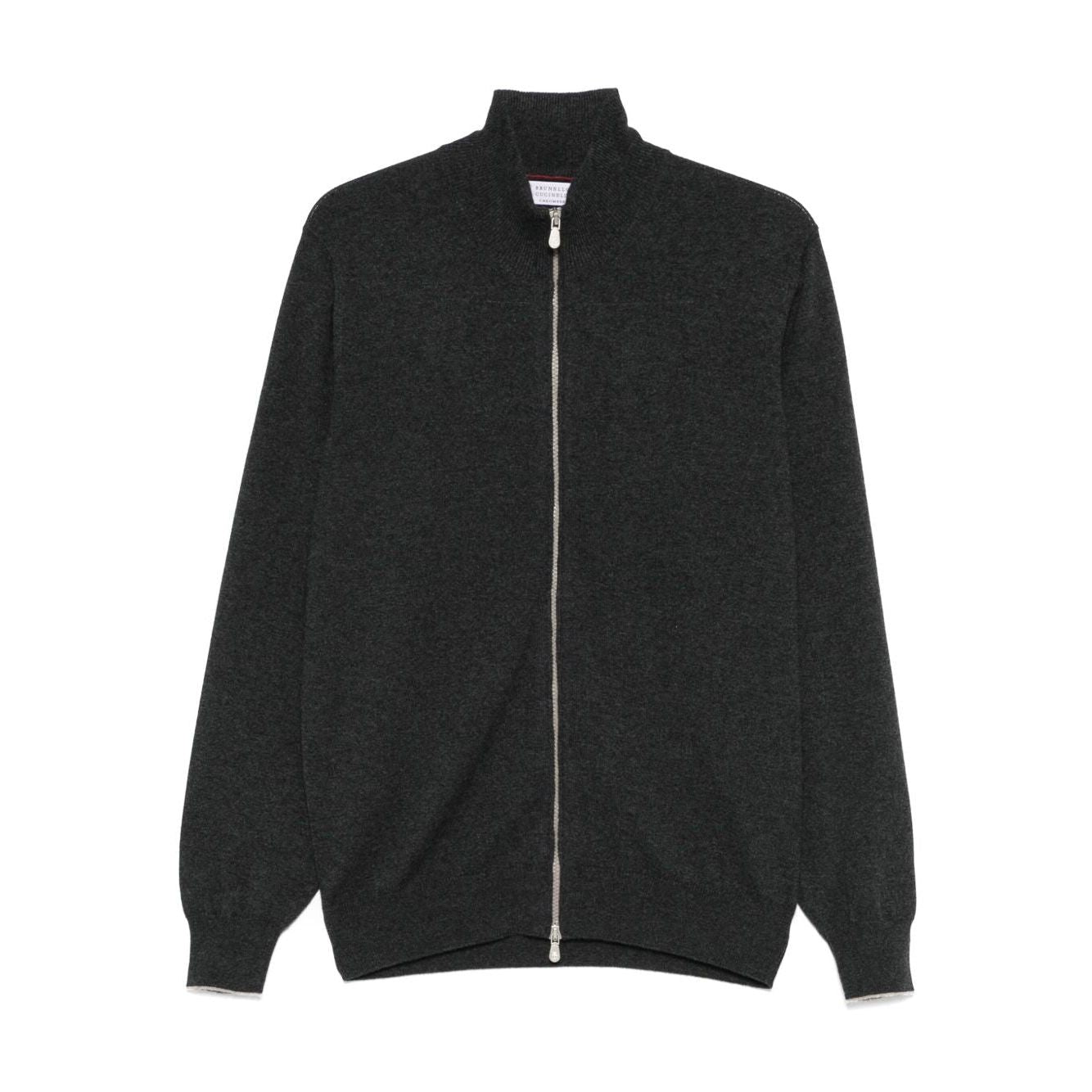 Brunello Cucinelli Sweaters Grey Topwear