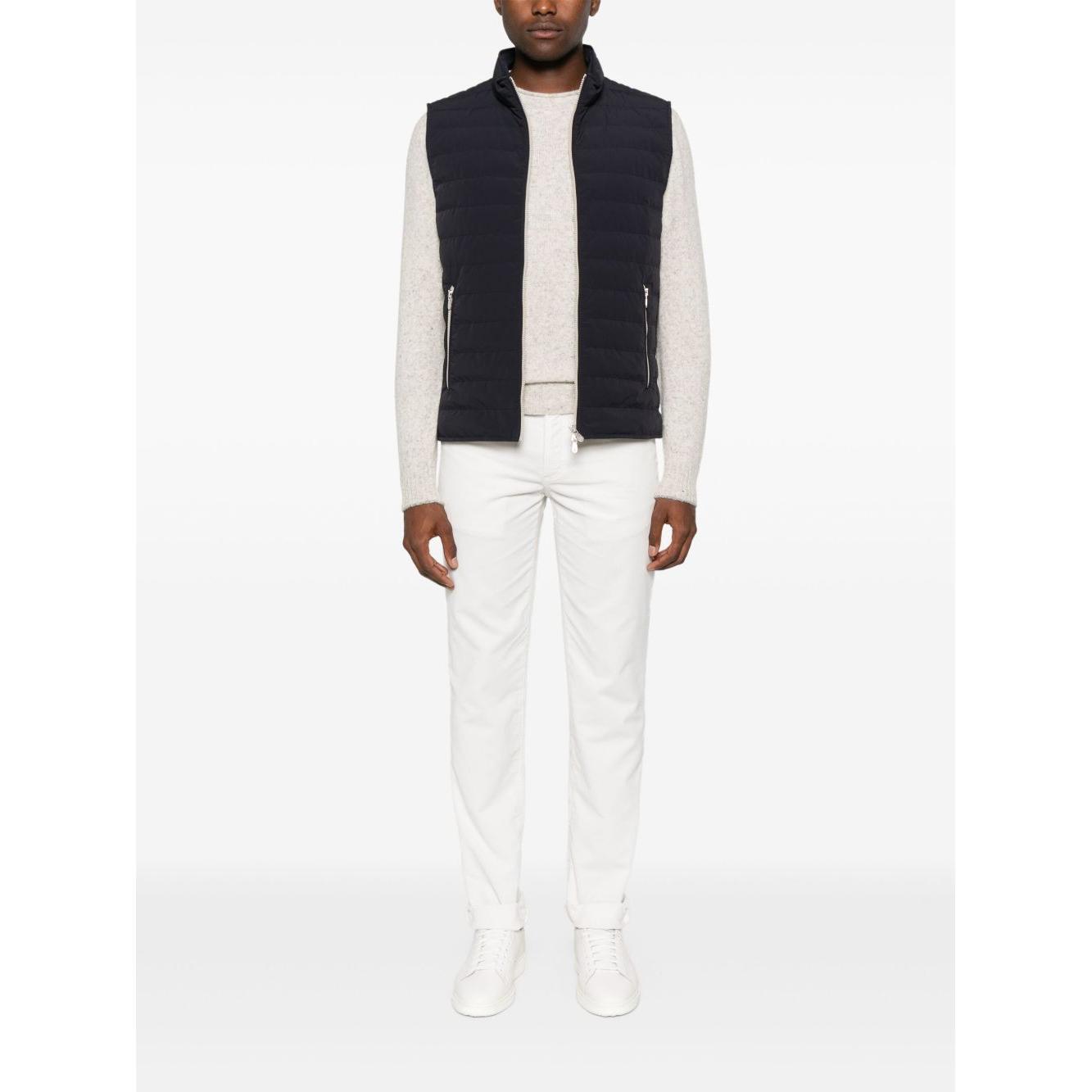 Brunello Cucinelli Jackets Blue Vests