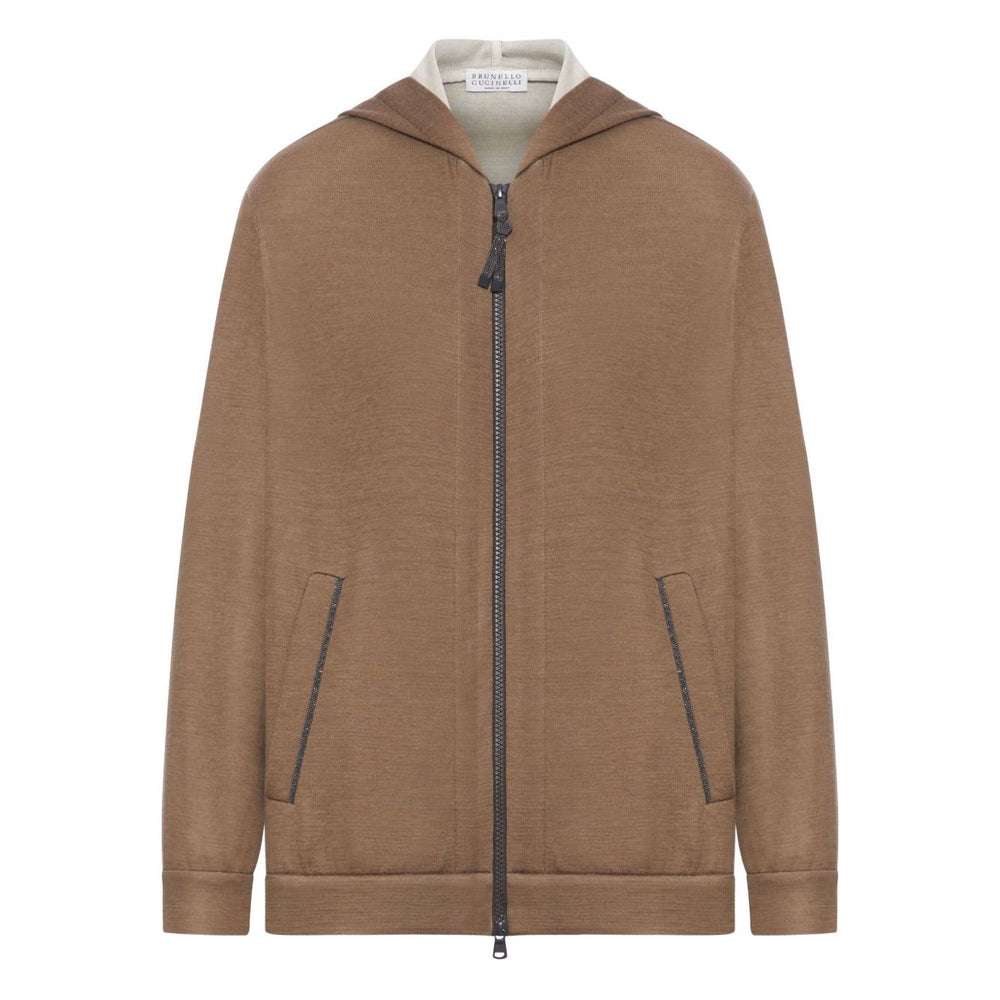 Brunello Cucinelli Sweaters Brown Topwear