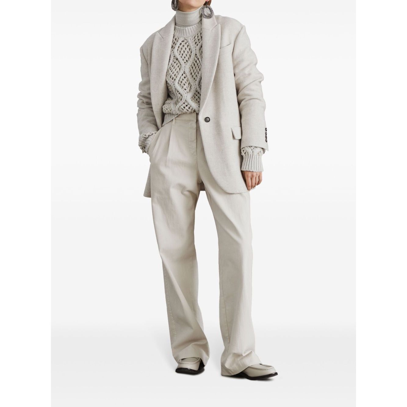 Brunello Cucinelli Sweaters Ivory
