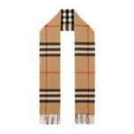 Burberry Check cashmere scarf Scarves Hats & Gloves