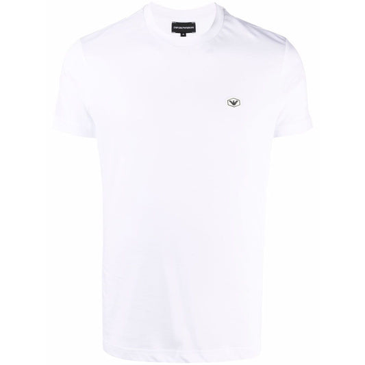Emporio Armani T-shirts and Polos White Topwear