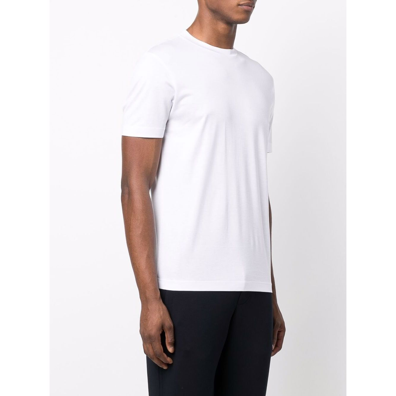 Emporio Armani T-shirts and Polos White Topwear