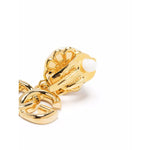 Dolce & Gabbana DG Logo and Pearl Earrings Jewellery