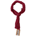 John Galliano Bordeaux Neck Wrap Shawl Foulard Scarf MS1622