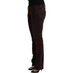 CYCLE Brown Cotton Stretch Low Waist Slim Fit Denim Jeans PAN71163 - 29