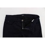 Costume National Blue Cotton Blend Slim Fit Jeans SIG30204-1