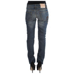 John Galliano Blue Wash Cotton Blend Slim Fit Jeans SIG30168-4