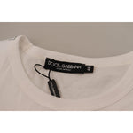 Dolce & Gabbana White Flap Pocket Short Sleeves T-shirt TSH8171- 48
