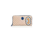 Trussardi Beige Leather Men Wallet TR-21576