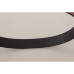 Dolce & Gabbana Red Leather Gold Logo Engraved Metal Buckle Belt BEL8671 - 85