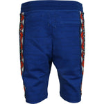 Dolce & Gabbana Blue Cotton Printed Bermuda Shorts PAN74565-44