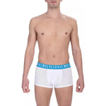 Bikkembergs White Cotton Men's Trunk BI-22373-S