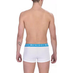 Bikkembergs White Cotton Men's Trunk BI-22373-S