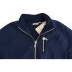 John Galliano Blue zip cotton cardigan SIG12100-3