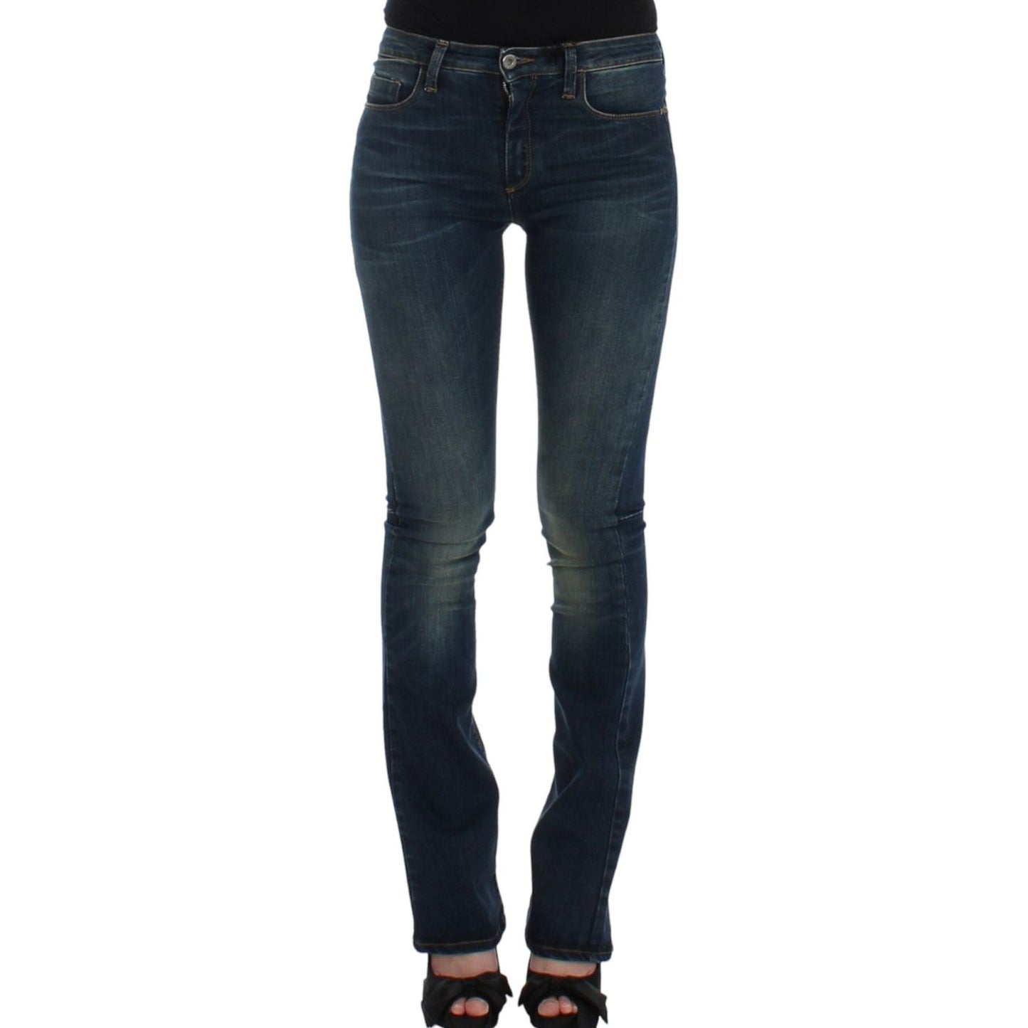 Costume National Blue straight leg jeans SIG12468-1