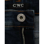 Costume National Blue straight leg jeans SIG12468-1