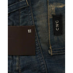 Costume National Blue straight leg jeans SIG12554-2