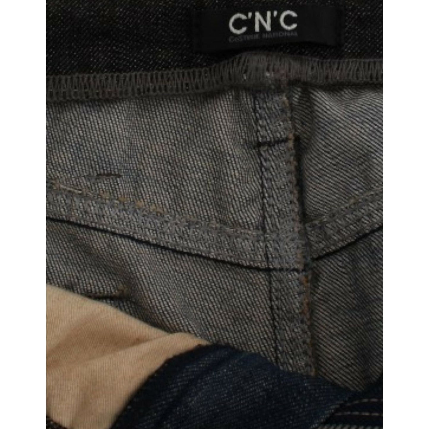 Costume National Blue straight leg jeans SIG12554-2