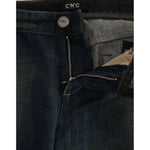 Costume National Blue straight leg jeans SIG12554-2
