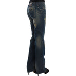 Costume National Blue straight leg jeans SIG12554-2