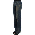 Costume National Blue straight leg jeans SIG12554-2