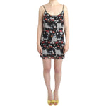 Costume National Floral silk mini dress SIG11657-1